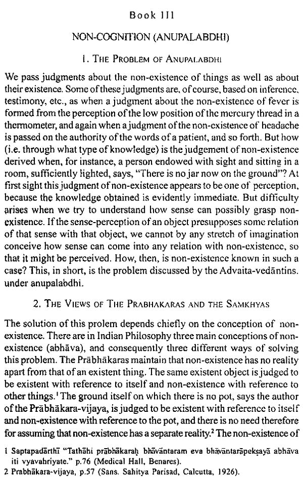 The Six Ways of Knowing (A Critical Study of the Advaita Theory of Knowledge)