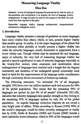 Bulletin of the Department of Linguistics- Number Twenty One, 2019