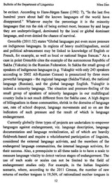 Bulletin of the Department of Linguistics- Number Twenty One, 2019