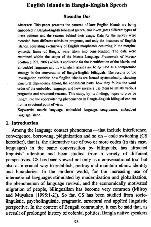 Bulletin of the Department of Linguistics- Number Twenty One, 2019