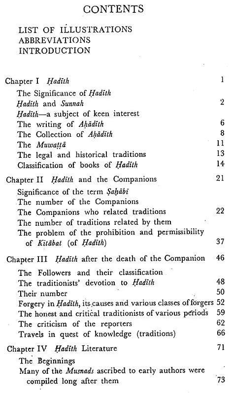 Hadith Literature (Its Origin, Development, Special Features and Criticism)