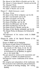 Hadith Literature (Its Origin, Development, Special Features and Criticism)