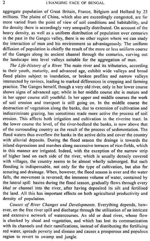 The Changing Face of Bengal - A Study in Riverine Economy