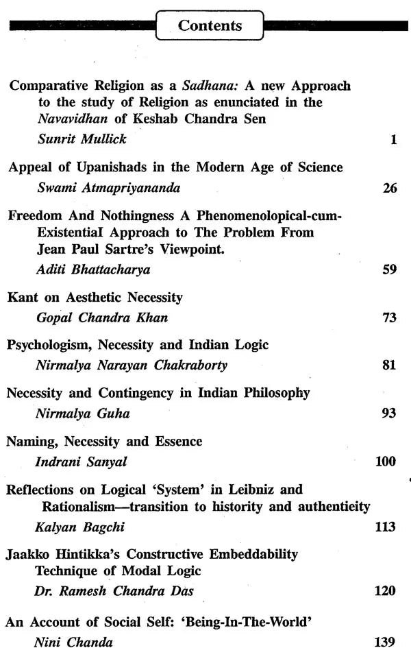 Journal of the Department of Philosophy: Vol- VIII (2008-2009)