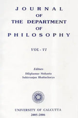 Journal of the Department of Philosophy: Vol- VI (2005-2006)