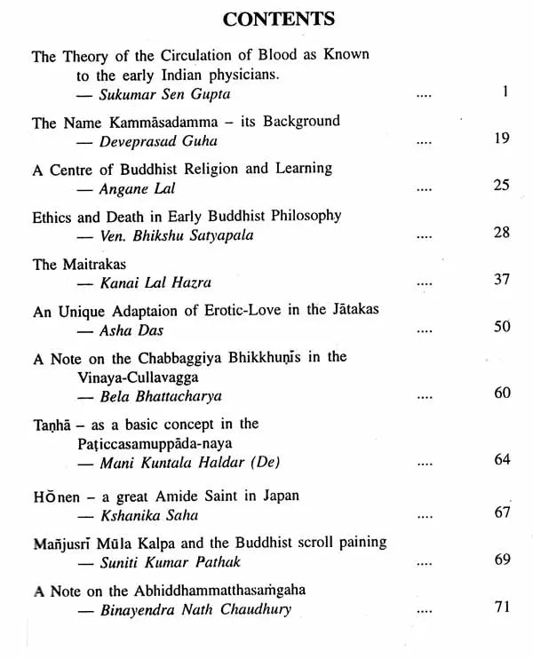 Journal of The Department of Pali- Vol-VI, 1996 (An Old and Rare Book)