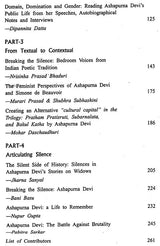 Breaking the Silence: Reading Virginia Woolf, Simone de Beauvoir and Ashapurna Devi
