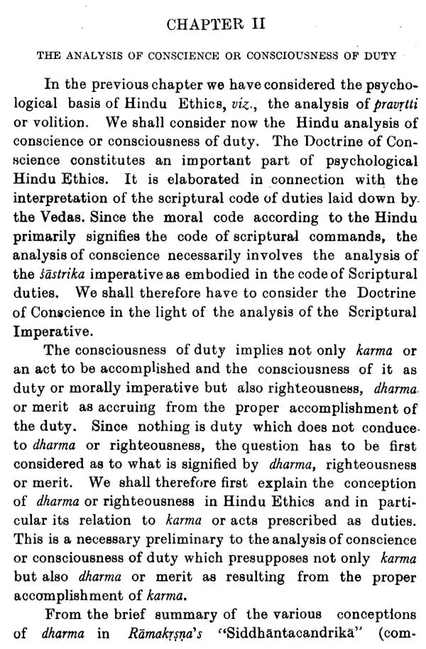 The Ethics of The Hindus