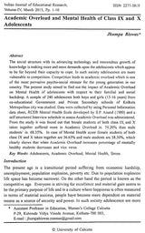 Indian Journal of Educational Research: Peer Reviewed - Volume IV (Old Book)