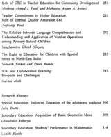 Indian Journal of Educational Research: Peer Reviewed- Volume V