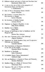 Centenary Volume of The Department of Pali (An Old and Rare Book)
