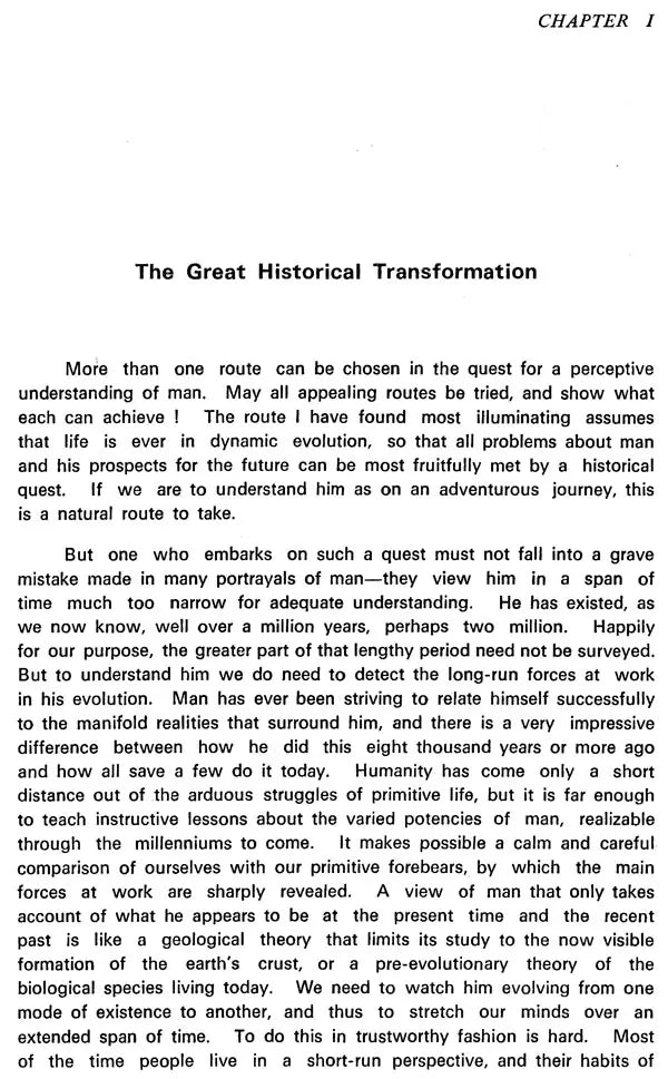 The Human Journey (An Old and Rare Book)