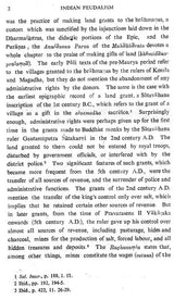 Indian Feudalism- C. 300-1200