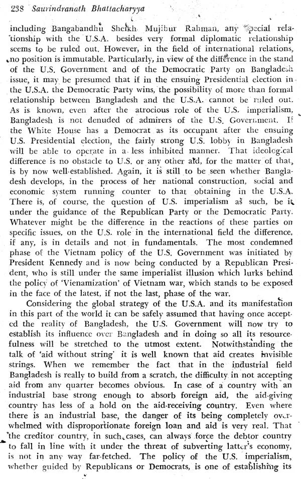 A Nation is Born- Papers Presented at the International Seminar On Bangladesh Held in Calcutta in April 1972 and Reports of the Proceedings (An Old and Rare Book)