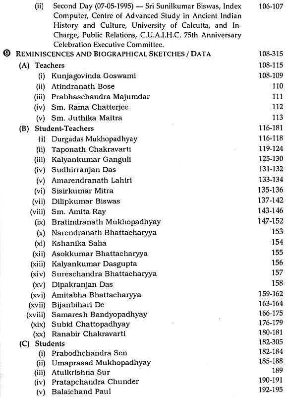 Pracyasiksasuhasini- Seventy-Fifth Anniversary Celebration Volume of The Department of Ancient Indian History and Culture (An Old and Rare Book)