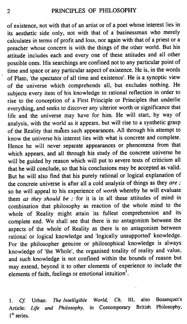 The Principles of Philosophy