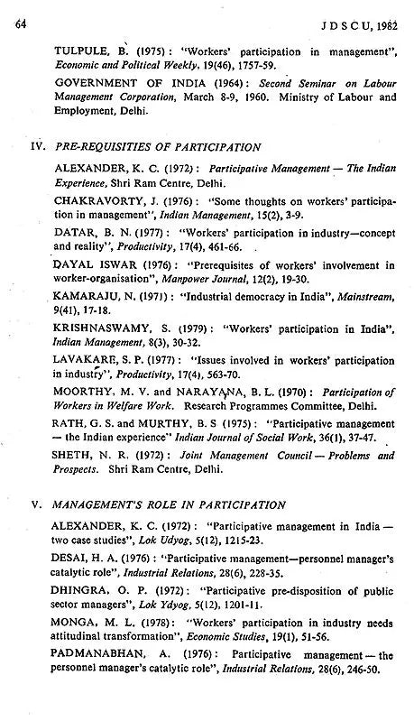 Journal of The Department of Sociology - Set of 4 Volumes (An Old and Rare Book)