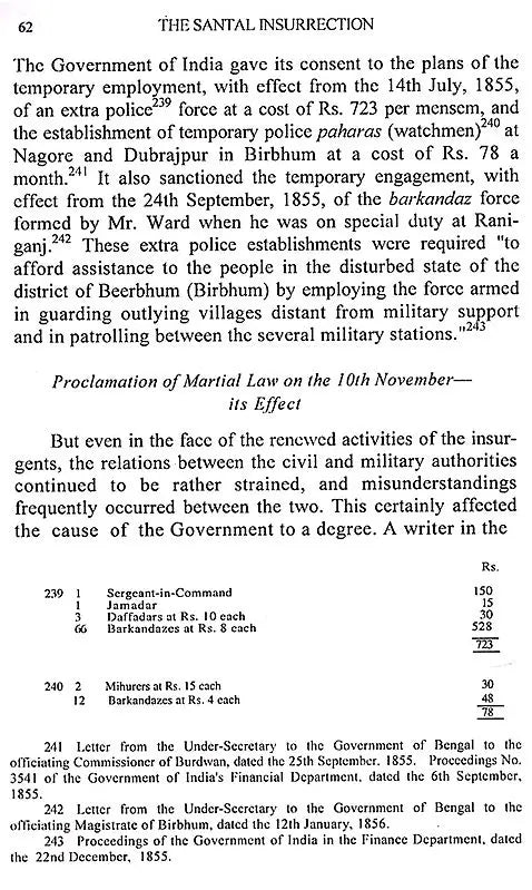 The Santal Insurrection of 1855-57