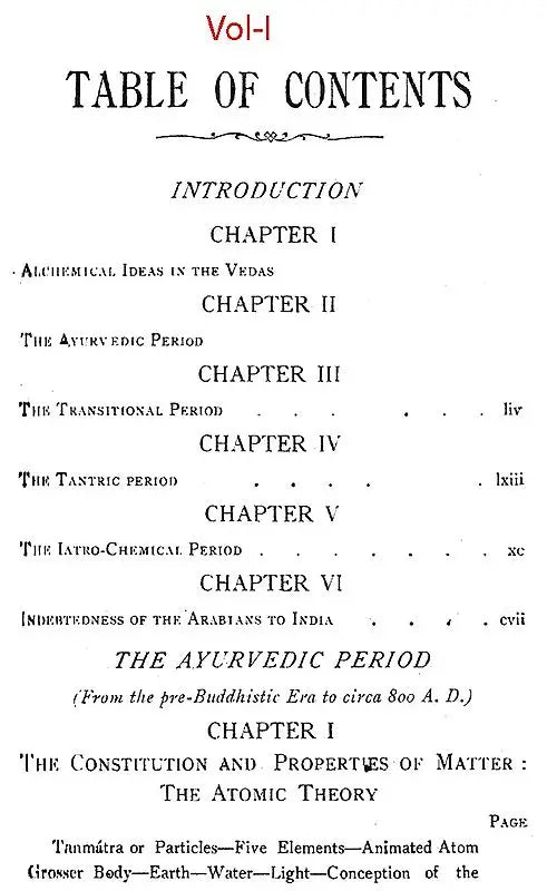 Acharya Prafulla Chandra Ray- A Collection of Writings (History of Hindu Chemistry in a Set of 2 Volumes)