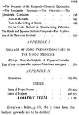 Acharya Prafulla Chandra Ray- A Collection of Writings (History of Hindu Chemistry in a Set of 2 Volumes)