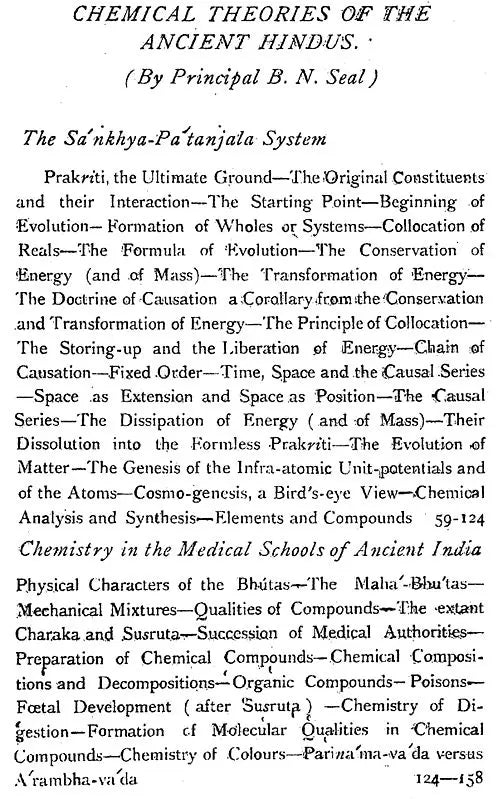 Acharya Prafulla Chandra Ray- A Collection of Writings (History of Hindu Chemistry in a Set of 2 Volumes)