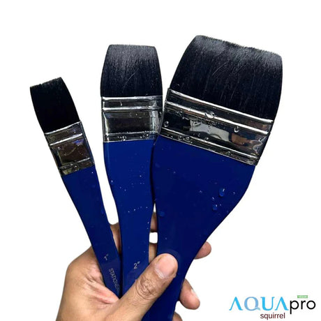 Stationerie Hake Brush 3 Inch Synthetic Squirrel - Retail Maharaj