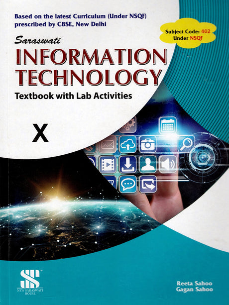 Information Technology Text book With Lab Activities Class X - Retail Maharaj