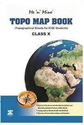 Me 'N' Mine Topo Map Book Icse Cl 10 - Retail Maharaj