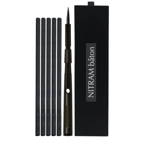 Nitram Bâton Charcoal Holder Set with Mignonette Soft Charcoal Sticks - Retail Maharaj
