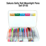 Sakura Gelly Roll Sumo Jelly Pens Assorted Set of 65 in Artbin Box - Retail Maharaj