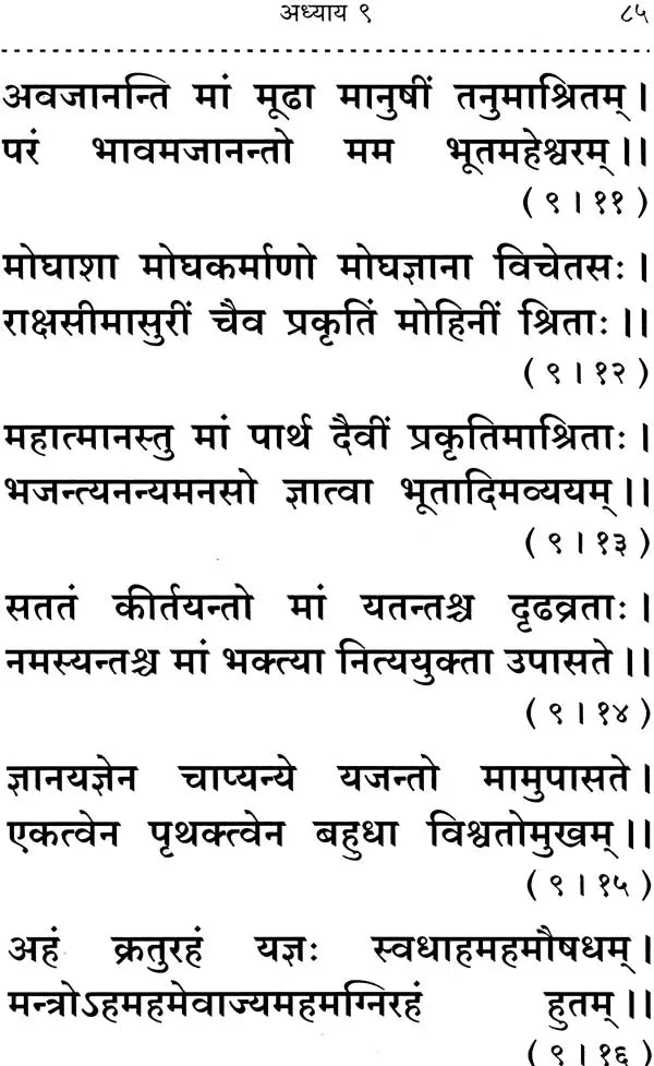 Shrimad Bhagavad Gita (Large Print) - Retail Maharaj