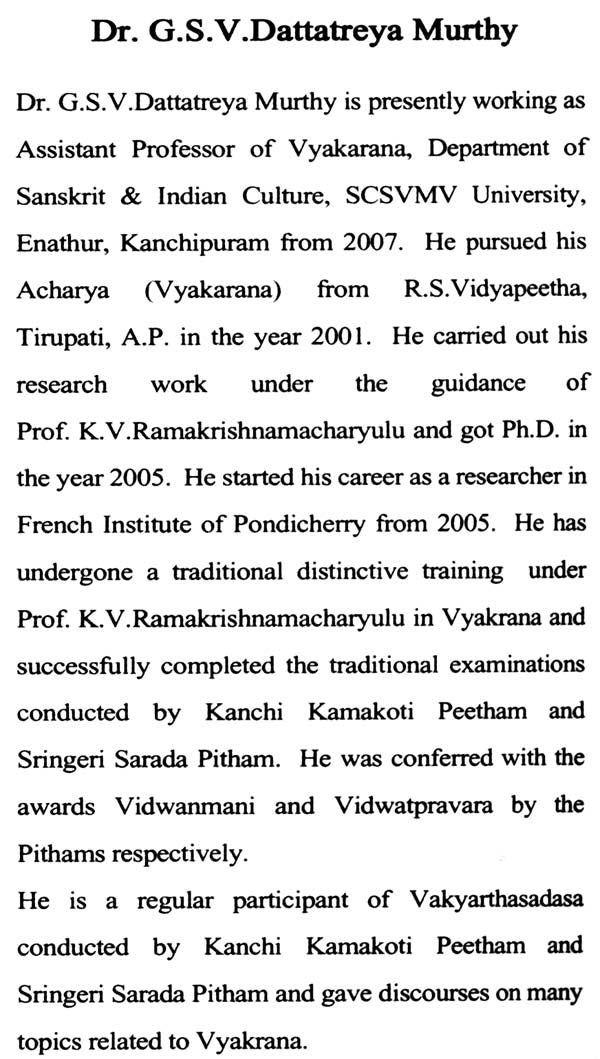 A Study of Vakyartha Chandrika of the Paribhashendu Shekhar - Retail Maharaj