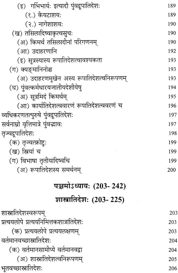 Atidesha in Panini - Retail Maharaj