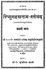 Commentary on Vishnu Sahasranama (Sanskrit & Hindi Translation) – Set of 4 Volumes - Retail Maharaj