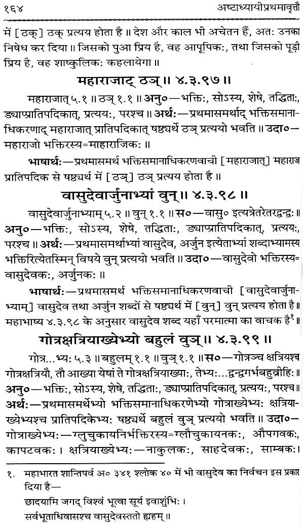 Astadhyayi Bhashya (Set of 3 Volumes) - Retail Maharaj