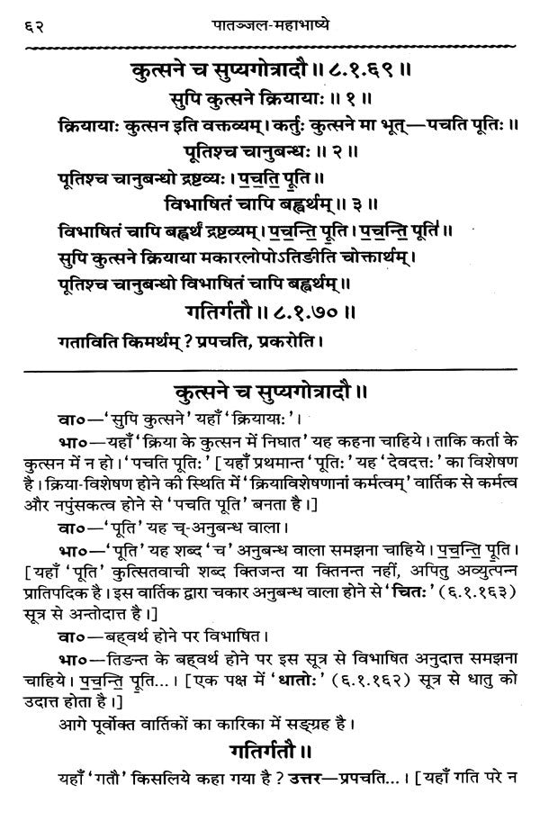 Mahabhashya With Explanation In Hindi (Set of 10 Books) - Retail Maharaj