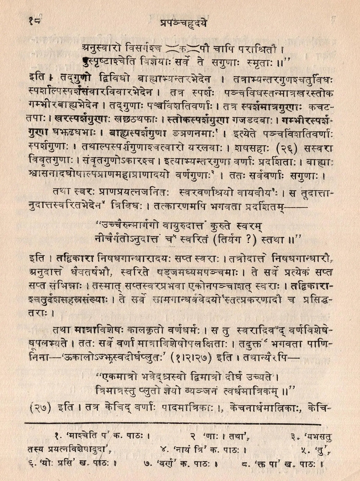Prapancha Hrdyam and Prasthan Bheda (An Old and Rare Book) - Retail Maharaj