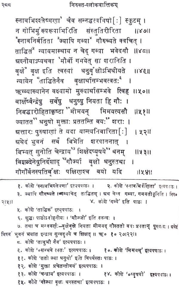Nirukta Shloka Varttikam - Retail Maharaj