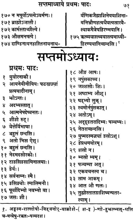 Ashtadhyayi Sutra Path - Retail Maharaj