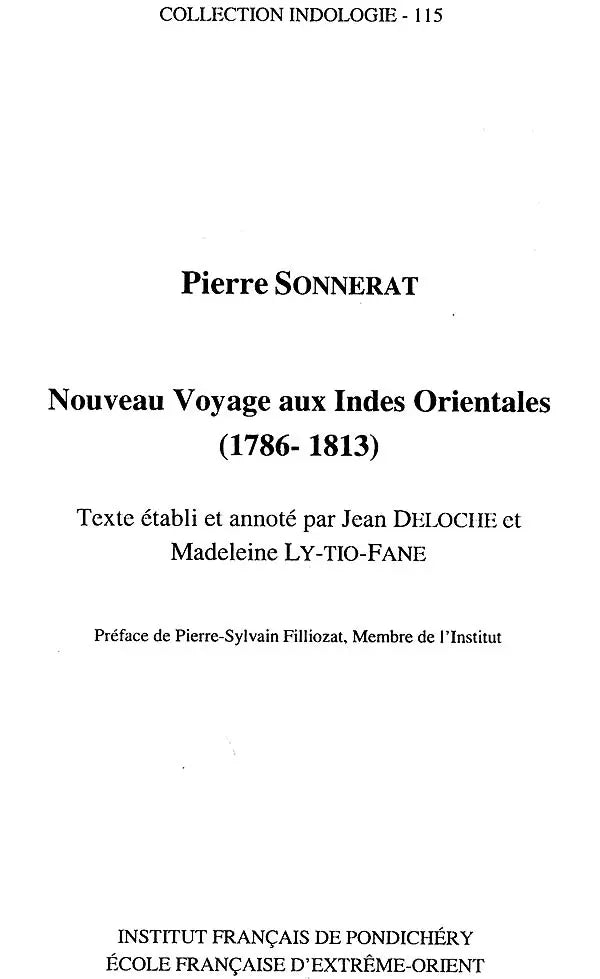Nouveau Voyage Aux Indes Orientales (1786–1813) - Retail Maharaj