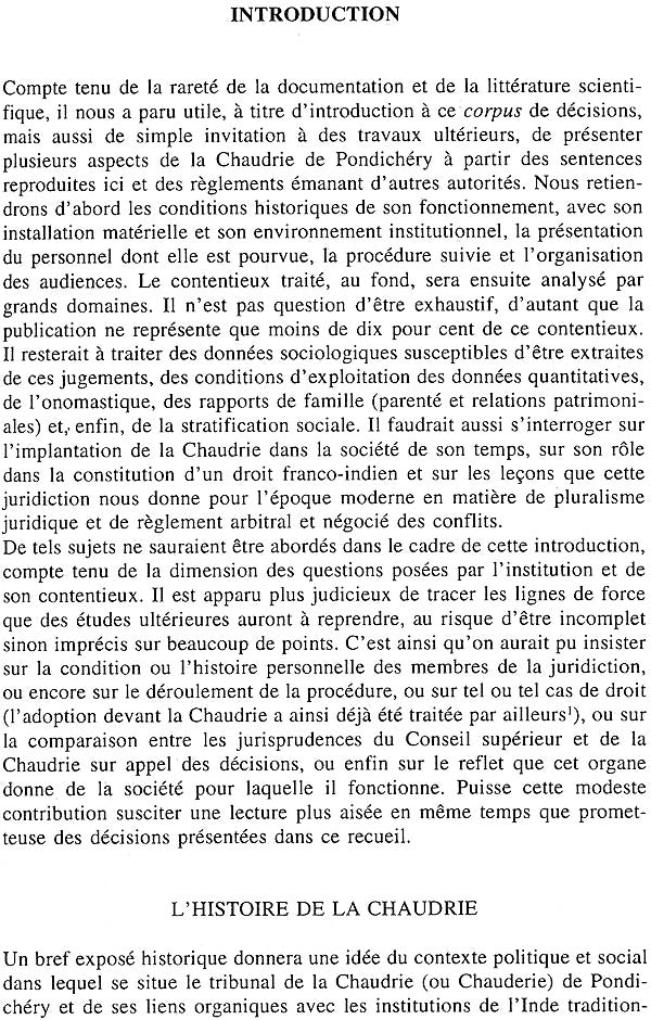 Jugements du Tribunal de la Chaudrie de Pondichéry 1766–1817 (Set of 2 Volumes) - Retail Maharaj