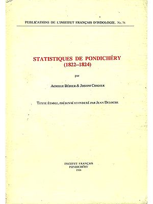 Statistiques de Pondichéry (1822–1824) - Retail Maharaj
