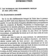 Statistiques de Pondichéry (1822–1824) - Retail Maharaj