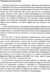 Statistiques de Pondichéry (1822–1824) - Retail Maharaj