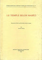 Le Temple Selon Marici (An Old and Rare Book) - Retail Maharaj