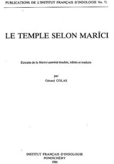 Le Temple Selon Marici (An Old and Rare Book) - Retail Maharaj