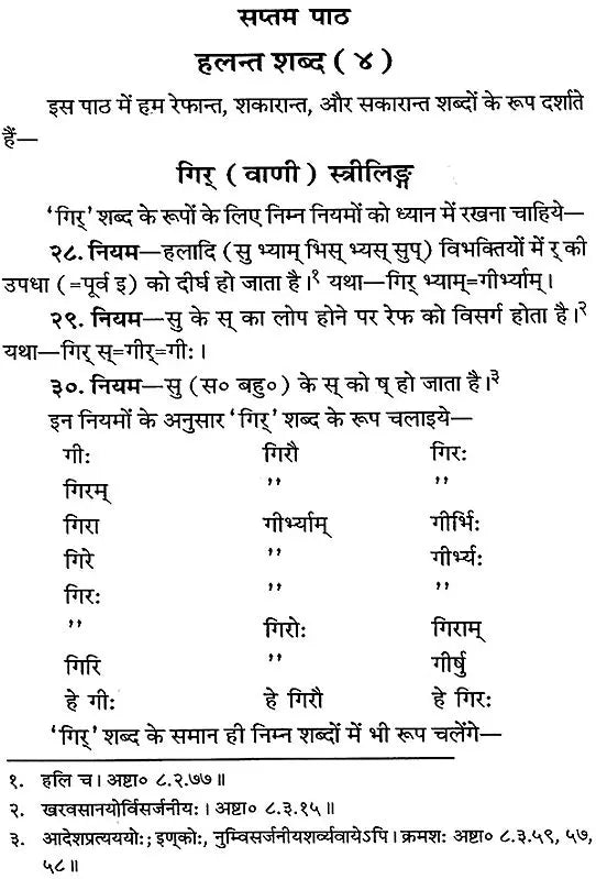 Shabda Rupavali (An Old Book) - Retail Maharaj