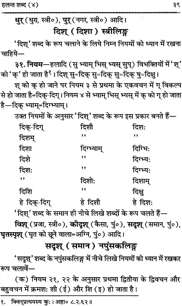 Shabda Rupavali (An Old Book) - Retail Maharaj