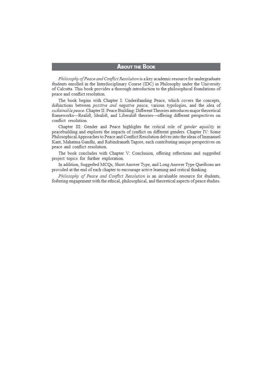 Philosophy of Peace & Conflict Resolution (English Version) - Retail Maharaj