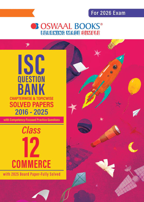 ISC Question Bank Chapterwise & Topicwise Solved Papers Class 12 Commerce For 2026 Exam - Retail Maharaj
